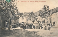 Carte postale Saint pierreville