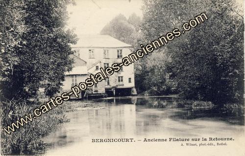Carte postales anciennes Bergnicourt