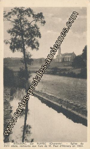 Carte postales anciennes Bioussac
