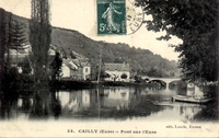 Carte postale Cailly sur eure