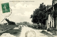 Carte postale Villeneuve sur conie
