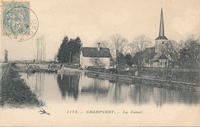 Carte postale Champvert
