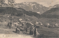 Carte postale Mont saxonnex