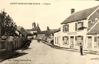 Carte postale Saint germain sur ecole