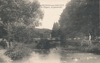 Carte postale Bainville aux saules