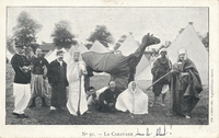 Carte postale La-Caravane - Algerie