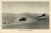 Carte postale dans-les-Dunes - Algérie