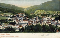 Carte postale Baden-Baden - Allemagne