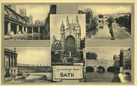 Carte postale Bath - Angleterre