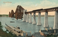Carte postale Forth-Bridge - Angleterre
