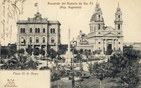 Carte postale Sta-Fe - Argentine
