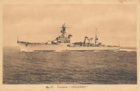 Carte postale Croiseur-Colbert - Bateau