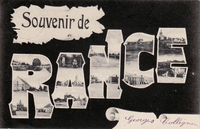 Carte postale Rance - Belgique