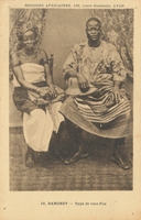 Carte postale Type-de-Race-Fon - Dahomey