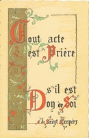 Carte postale Don-de-Soi - Fantaisie