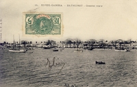 Carte postale Bathurst - Gambie