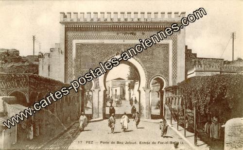 Carte postales anciennes Fez