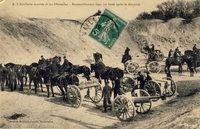 Carte postale Artillerie-Francaise - Militaire