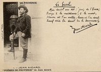 Carte postale Jean-Aicard - Personnage