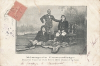 Carte postale Menagerie-Franco-Bel - Personnage