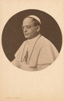 Carte postale Pape - Personnage