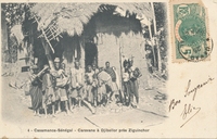 Carte postale Casamance - Sénégal