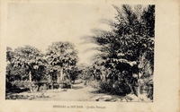 Carte postale Jardin-Potager - Soudan
