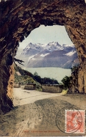 Carte postale Axenstrasse - Suisse