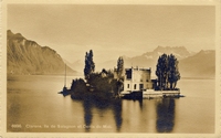 Carte postale Clarens-Ile-de-Salog - Suisse
