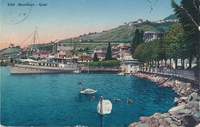Carte postale Montreux - Suisse