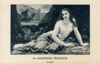 Carte postale La-Penitente - Tableau