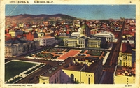 Carte postale San-Francisco - USA