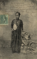 Carte postale La-Congai-Annamite - Viet-Nam