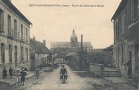 Carte postale Arcy sainte restitue