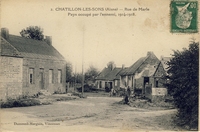 Carte postale Chatillon les sons