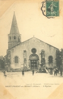 Carte postale Saint priest en murat