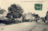 Carte postale Varennes sur allier