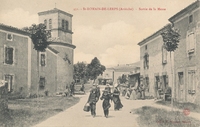 Carte postale Saint romain de lerps
