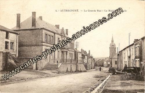 Carte postales anciennes Autrecourt et pourron
