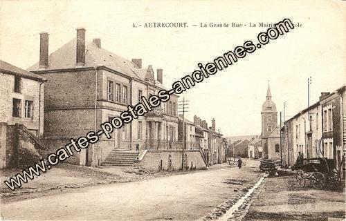 Carte postales anciennes Autrecourt et pourron