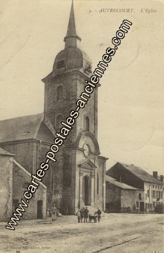 Carte postales anciennes Autrecourt et pourron