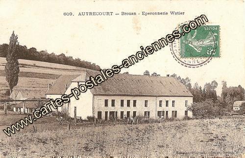 Carte postales anciennes Autrecourt et pourron