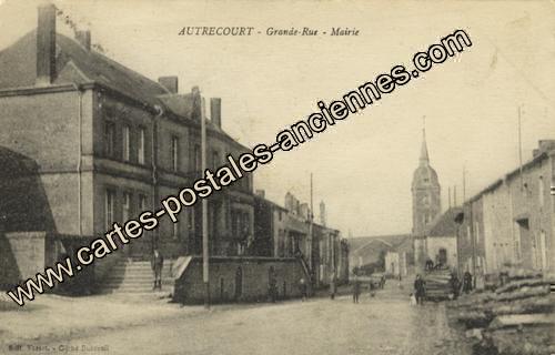 Carte postales anciennes Autrecourt et pourron