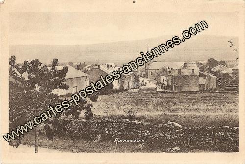 Carte postales anciennes Autrecourt et pourron