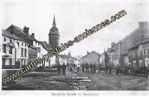 Carte postales anciennes Autrecourt et pourron