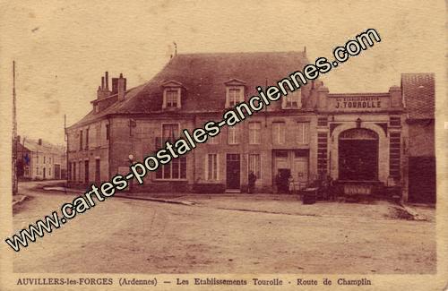 Carte postales anciennes Auvillers les forges