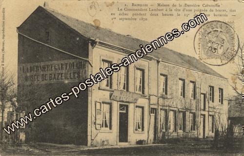 Carte postales anciennes Bazeilles