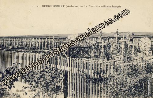 Carte postales anciennes Bergnicourt