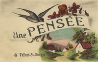 Carte postale Vallant saint georges