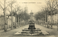 Carte postale La roque d antheron